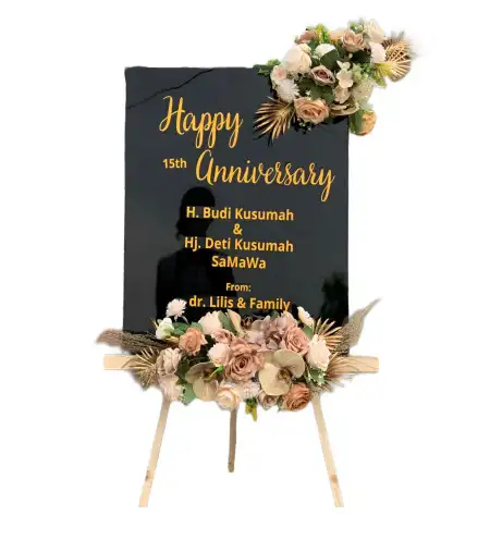 Papan Bunga Akrilik Keraswetan